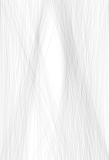 Mona Lisa GLA's output after 1,000 rounds.