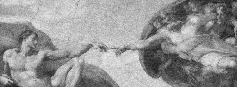 Sistine Chapel Line Art